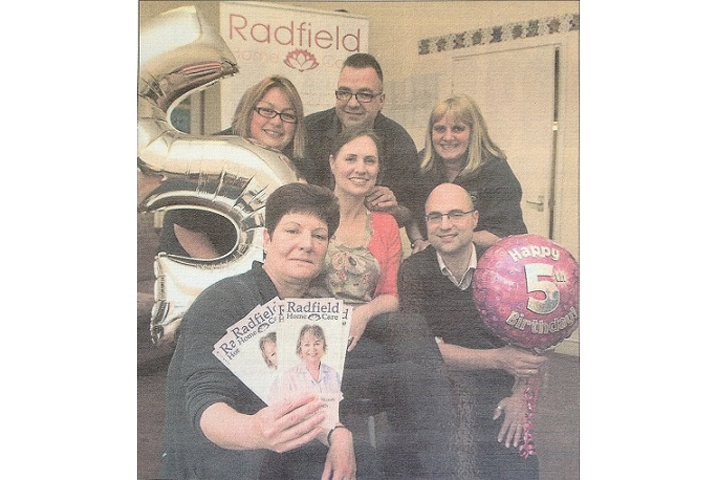 5 Year Anniversary Photo in the Shropshire Star