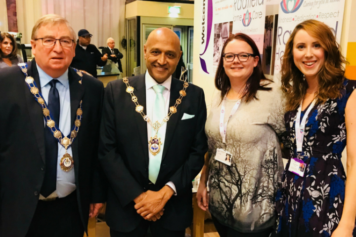 Radfield meet Havering Mayor at Business Showcase