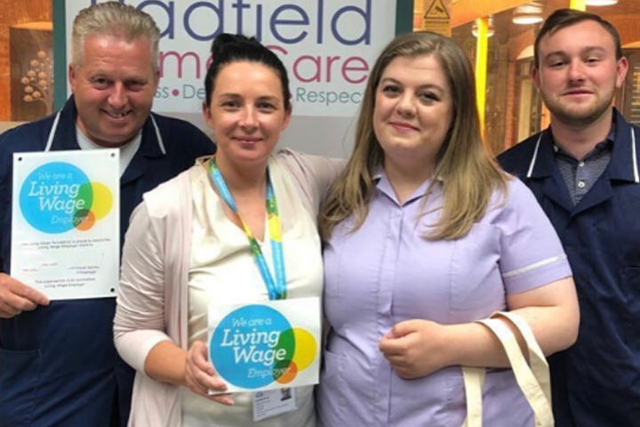 Radfield Home Care Worcester increasing home care wages to new Real Living Wage