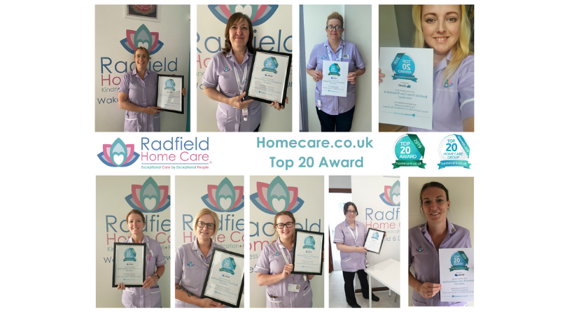 Time to celebrate – Radfield wins leading home care award