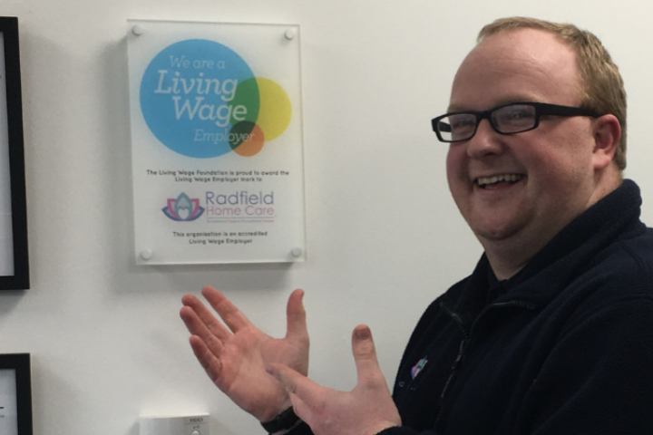 Radfield is proud to be a committed ‘Living Wage’ employer