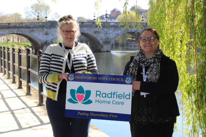 Radfield proud to become a Shrewsbury in bloom sponsor