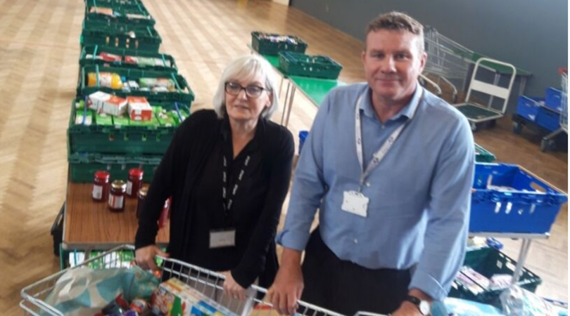 Radfield Home Care makes generous donation to local food bank