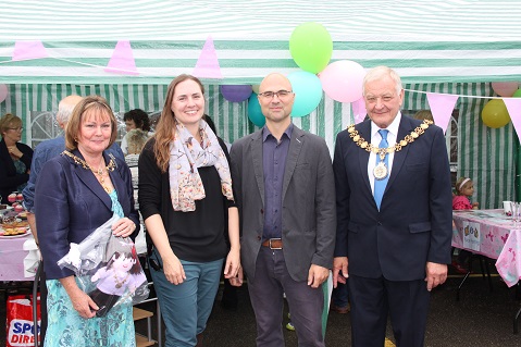 Mayor of Stafford opens Radfield House