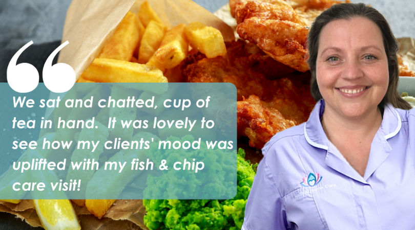 How this carer turned things around with a great British dish