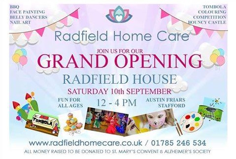 Opening of Radfield House