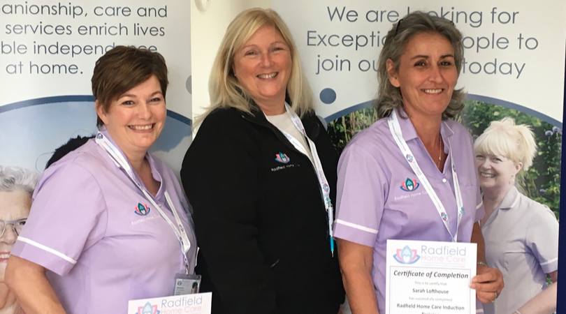 Radfield Welcomes Latest Home Care Assistants to the Family