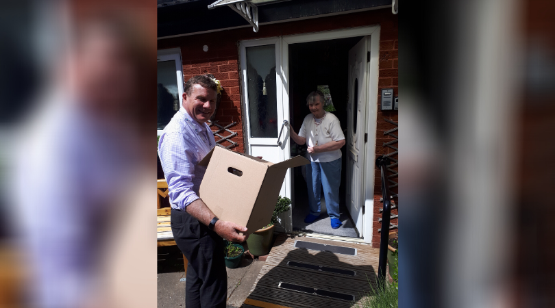 Liverpool FC legends deliver lunches to Radfield clients