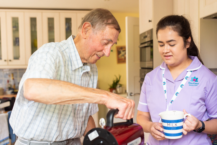 Spotting signs of dehydration in older relatives