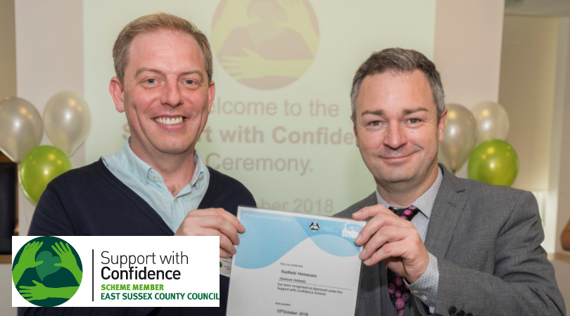 Radfield Become ‘Support with Confidence Scheme’ Accredited