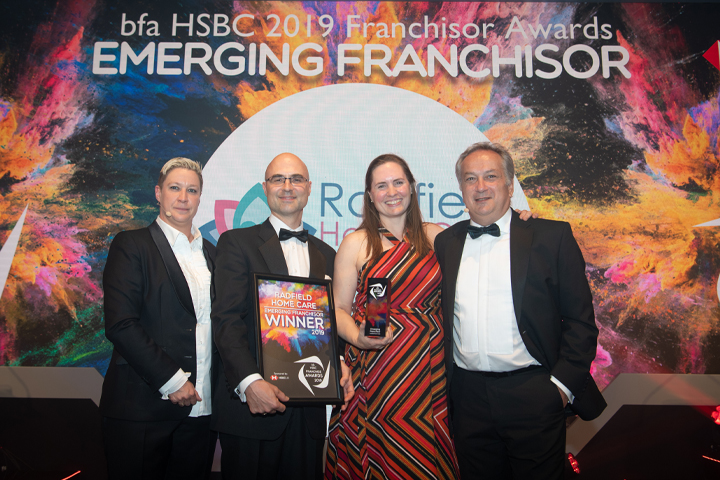 radfield home care emerging franchisor of the year 2019