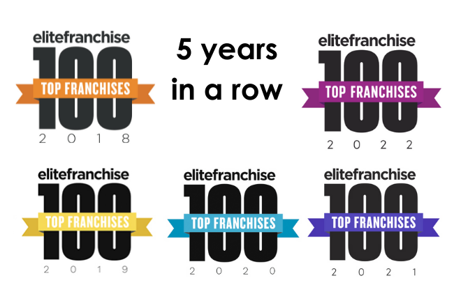 Elite Franchise 100 for 5 years in a row