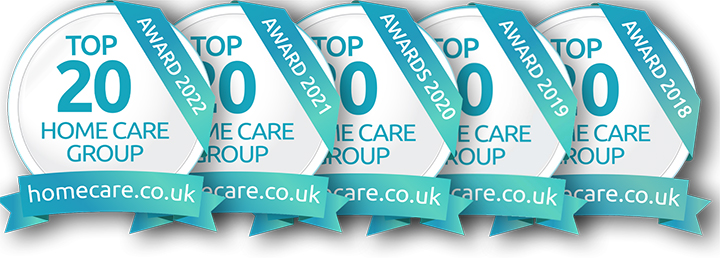 five consecutive home care group top 20 awards