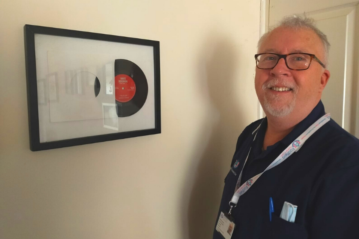 Care Professional reunites client with long-lost vinyl
