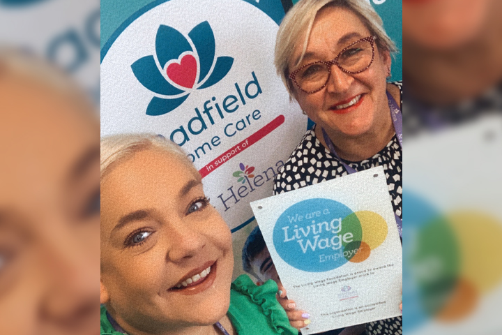 Radfield Home Care becomes a Real Living Wage Accredited Employer in Colchester, Frinton & Clacton