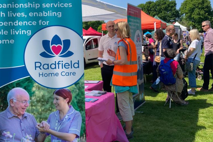 Showcasing care at the Surrey Heath Show!