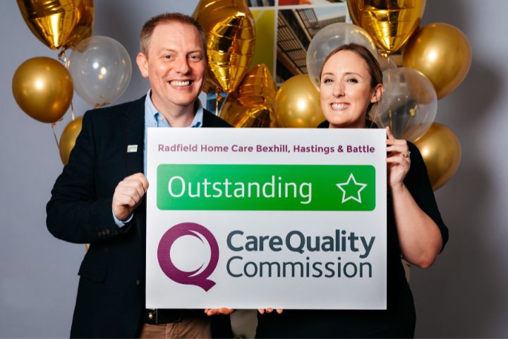 Radfield Home Care Bexhill, Hastings & Battle rated ‘Outstanding’ by regulator