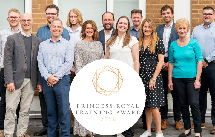 Top franchise training; Radfield receives Princess Royal Training Award 2022