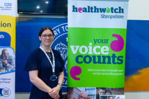 healthwatch at the dementia support information day by radfield home care