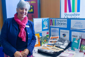 Shropshire libraries at the dementia support information day by radfield home care