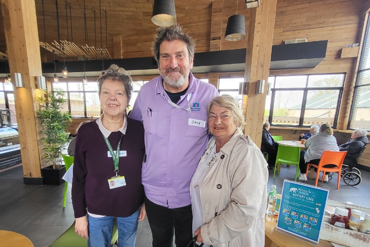 Chester clients at the zoo