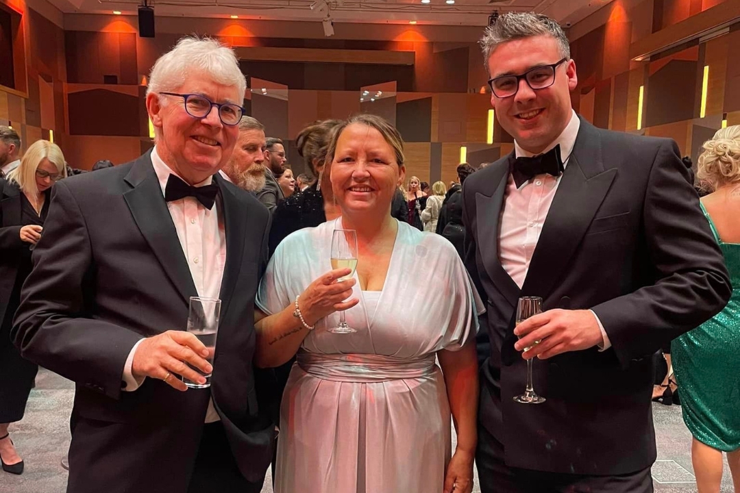 Celebrating two victories at the Great British Care Awards