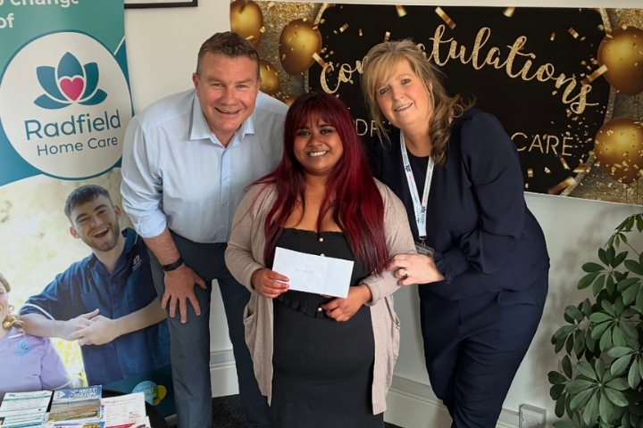 Celebrating Yasmin’s 5-Year Anniversary at Radfield Home Care Liverpool North & Sefton