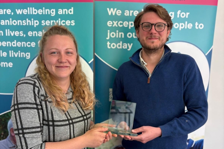 Radfield Home Care North Leeds & Ilkley wins prestigious Excellence Award