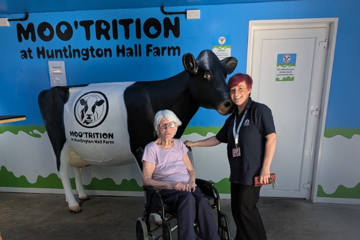 A Comforting Day on the Farm: Joyce’s Story and the Joy of Be There
