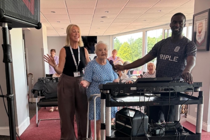 When Music Meets Meaning: DJ AG at Radfield Home Care