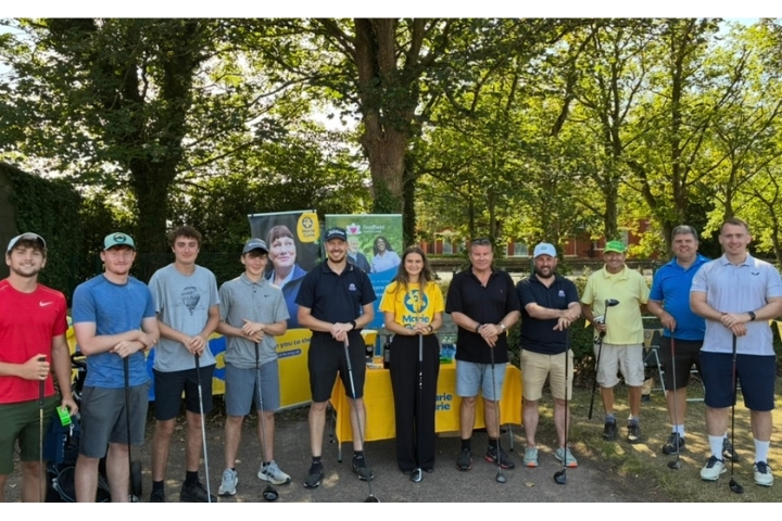 Liverpool Golf Day Charity Event Team