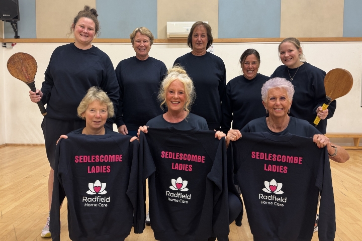 Radfield Home Care supports Sedlescombe Ladies stoolball team