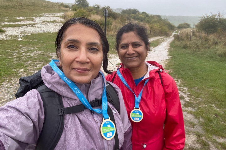 Lavanya Conquers the Chiltern 3 Peaks Challenge to Support Rennie Grove Peace Hospice Care