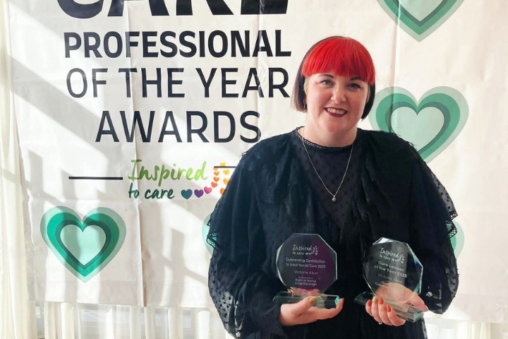 Radfield Home Care Leicester East manager celebrates prestigious double award win