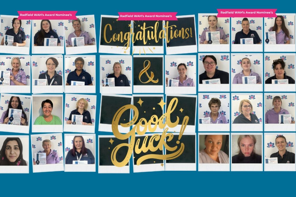 Care Professionals in Wakefield nominated for 2025 team awards
