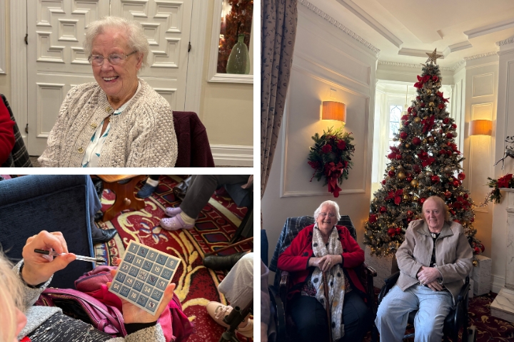 Chester day centre members at afternoon tea.