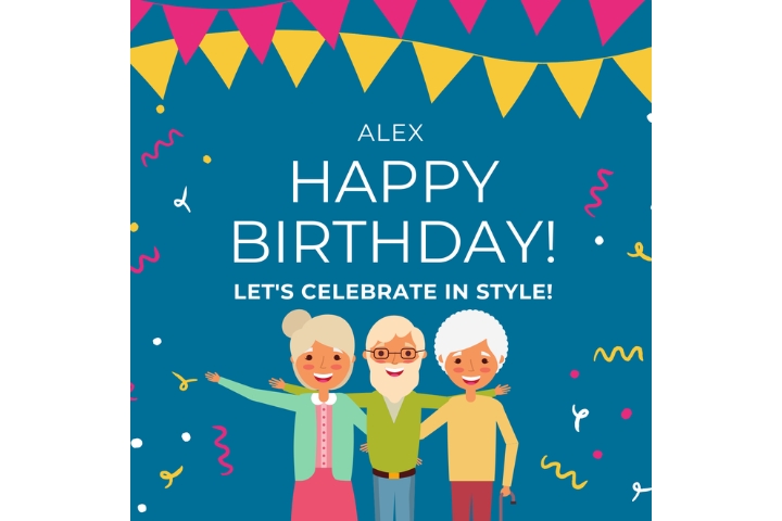 Wishing Alex a Happy Birthday