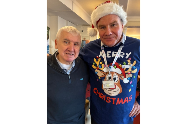 Guests at Choices Day Centre enjoying a festive filled day.