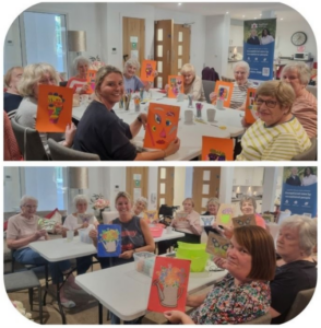 Radfield Home Care Chingford & Loughton. Creative Art & Wellbeing Workshops