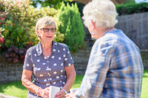 Companionship care with client and care professional