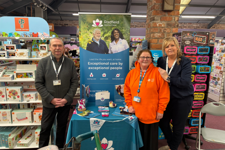 Radfield Home Care engages with the community at Lady Green Garden Centre