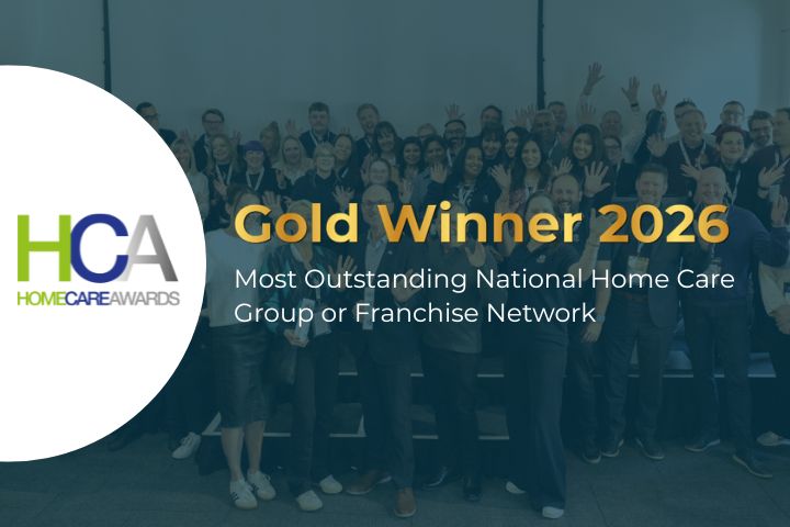 The MOst Outstanding Home Care Provider 2026 is Radfield Home Care, named at the Home Care Awards 2026