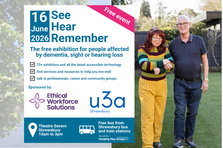 Supporting independence for people with sight loss in Shropshire