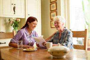 The topic of "difference between regulated and private carer" being discussed
