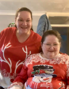 Radfield Home Care Wakefield Care Professonal with Client 