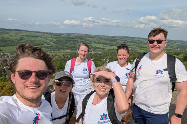 Guiseley Senior Citizens Receives £750 After 45km Charity Walk