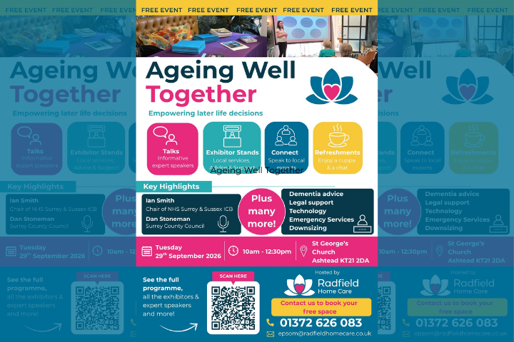 Join Us for Our ‘Ageing Well Together’ Community Event in Ashtead