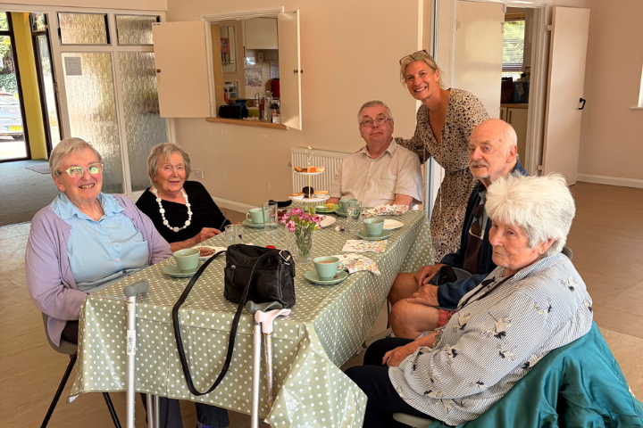 Celebrating the launch of our new social afternoon tea