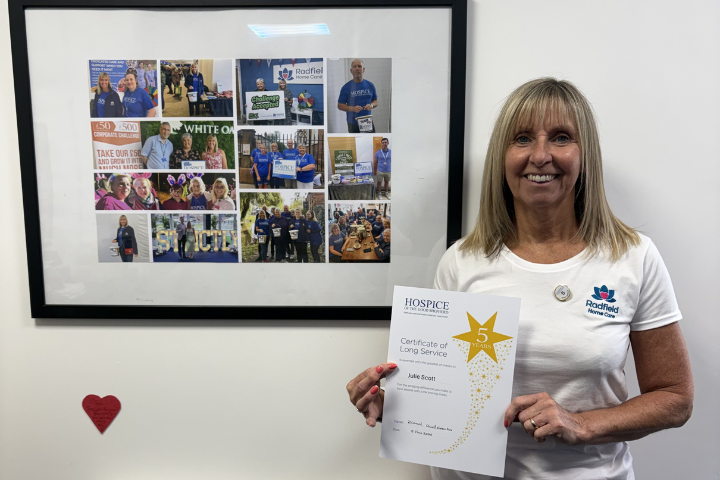 Chester home care director recognised for five years of community partnership