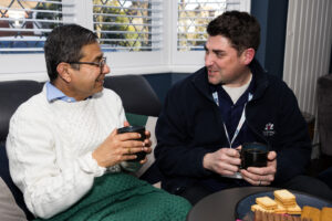 Care Professional with Client